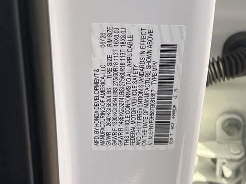 Certified 2026 Honda Passport TrailSport image 22
