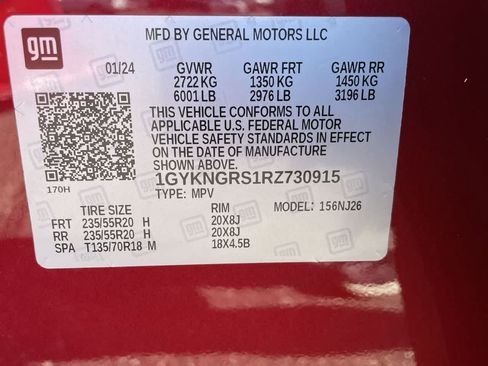 Used 2024 Cadillac XT5 Sportv w/ Technology Package AWD/4WD image 36