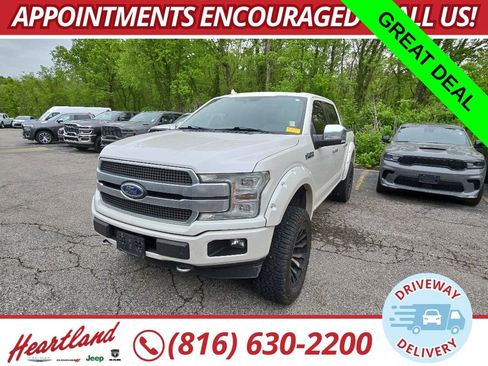 Used 2019 Ford F150 Platinum w/ Equipment Group 701A Luxury AWD/4WD image 1