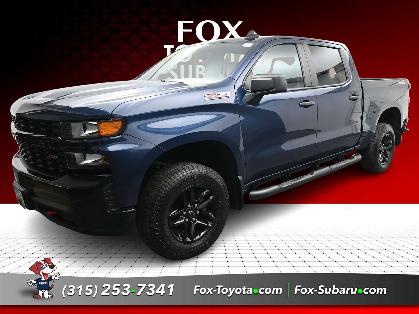 Used 2020 Chevrolet Silverado 1500 Custom Trail Boss w/ Custom Convenience Package AWD/4WD image 1