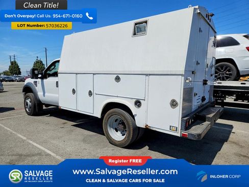 Used 2008 Ford F550 2WD Regular Cab Super Duty image 3