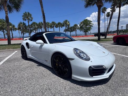 Used 2015 Porsche 911 Turbo S Cabriolet AWD/4WD image 12