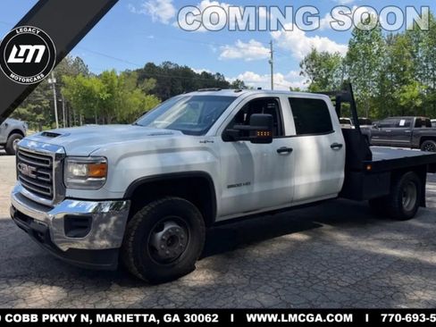 Used 2019 GMC Sierra 3500 4x4 Crew Cab w/ Sierra Convenience Package image 1