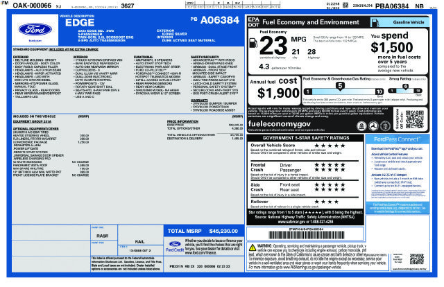 Used 2023 Ford Edge SEL AWD/4WD image 16