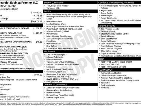 Used 2020 Chevrolet Equinox Premier FWD image 5