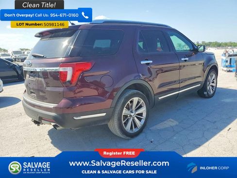 Used 2019 Ford Explorer Limited w/ Ford Safe & Smart Package AWD/4WD image 4