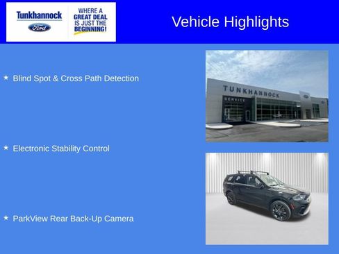 Used 2021 Dodge Durango GT w/ Blacktop Package AWD/4WD image 6