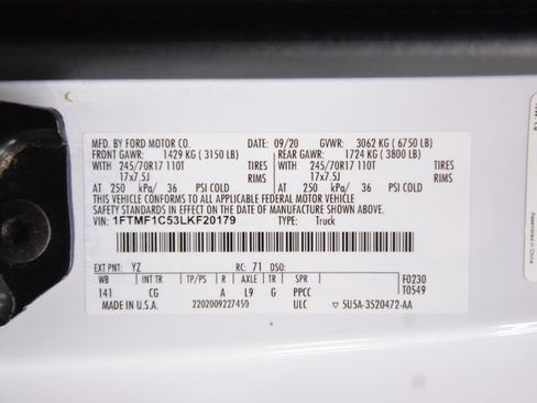 Used 2020 Ford F150 XL w/ Trailer Tow Package RWD image 22