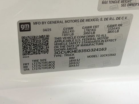 Used 2025 Chevrolet Silverado 1500 ZR2 AWD/4WD image 30