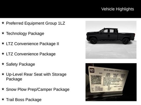 Certified 2026 Chevrolet Silverado 2500 LTZ w/ Trail Boss Package AWD/4WD image 27