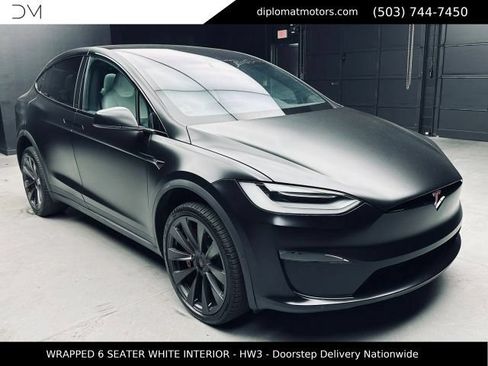 Used 2022 Tesla Model X Plaid AWD/4WD image 8
