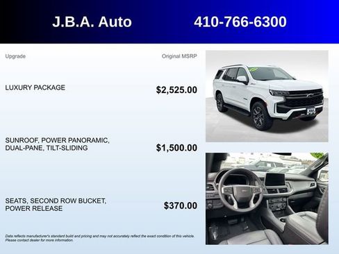 Used 2022 Chevrolet Tahoe Z71 w/ Luxury Package image 5