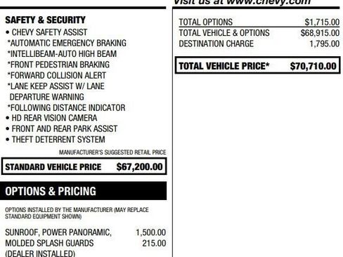 Used 2023 Chevrolet Suburban RST AWD/4WD image 2