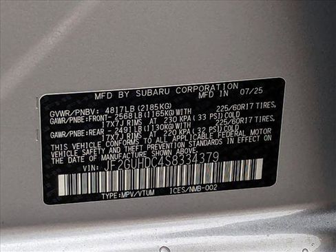 New 2025 Subaru Crosstrek 2.5i Premium image 17