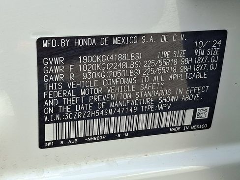 Used 2025 Honda HR-V Sport image 25