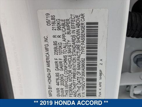 Used 2019 Honda Accord Sport image 24
