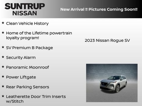 Certified 2023 Nissan Rogue SV w/ SV Premium B Package AWD/4WD image 6