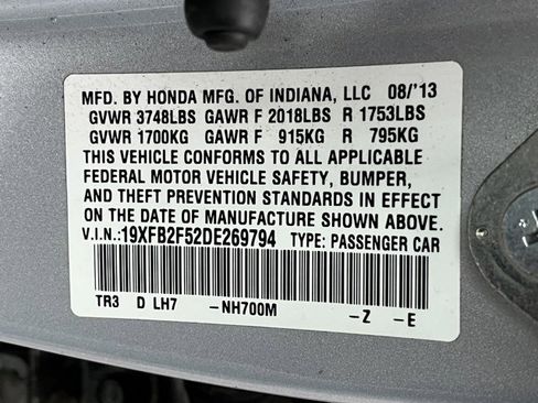 Used 2013 Honda Civic LX image 22