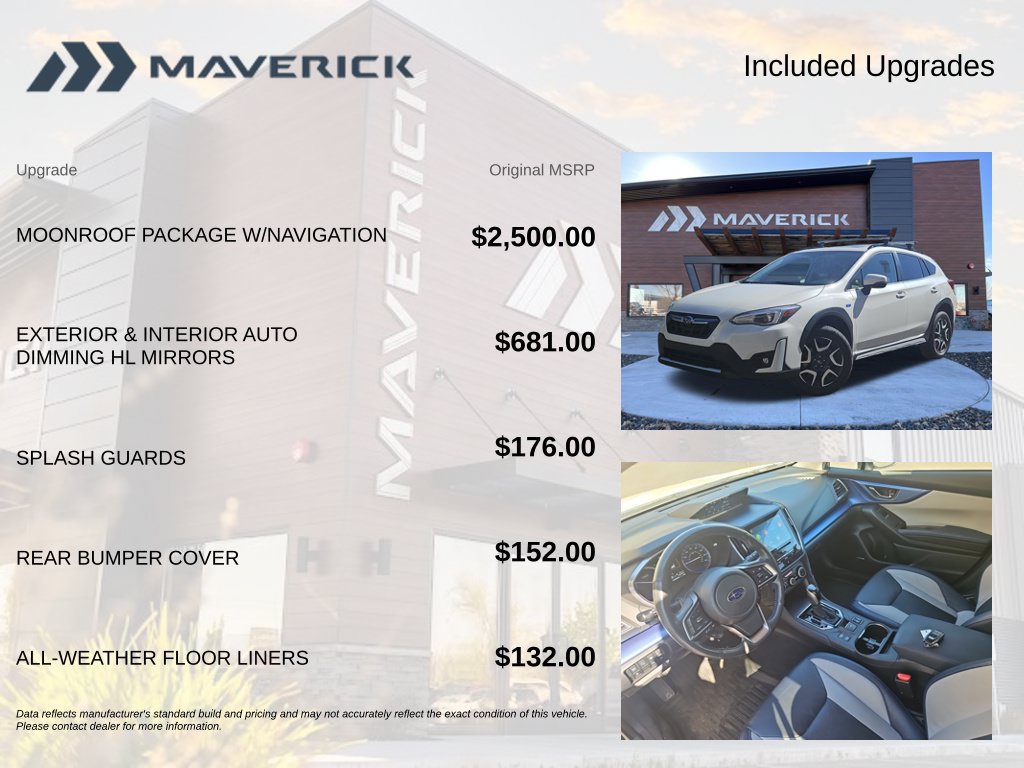 Used 2023 Subaru Crosstrek Hybrid w/ Moonroof Package w/Navigation AWD/4WD image 6
