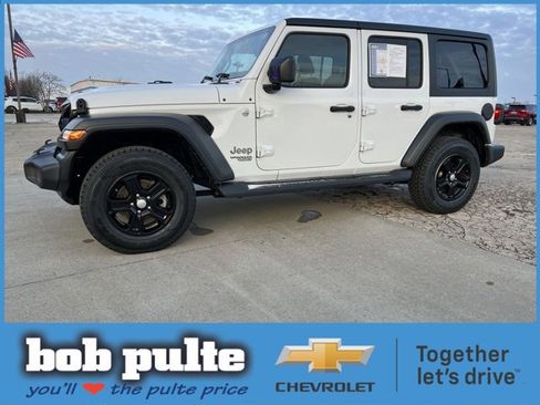 Used 2021 Jeep Wrangler Unlimited Sport image 1
