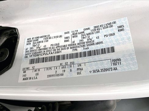 Used 2020 Ford F150 XLT w/ Equipment Group 302A Luxury image 8