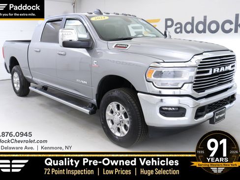 Used 2024 RAM 3500 Laramie w/ Chrome Bumper Package image 1