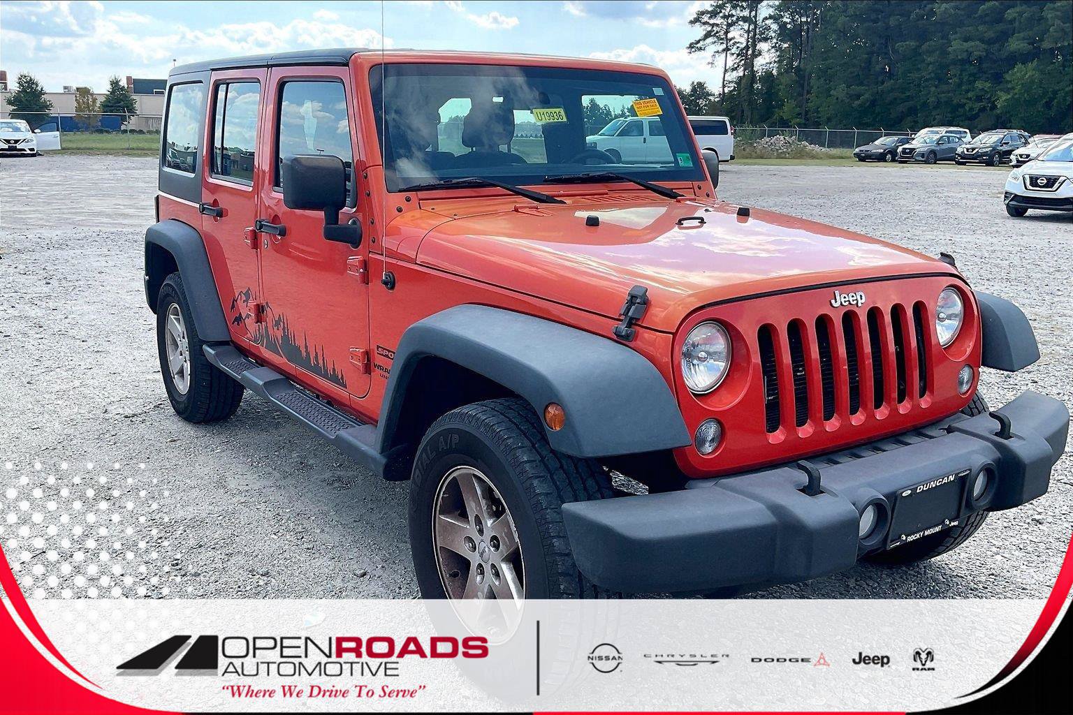 Used 2015 Jeep Wrangler Unlimited Sport AWD/4WD image 1