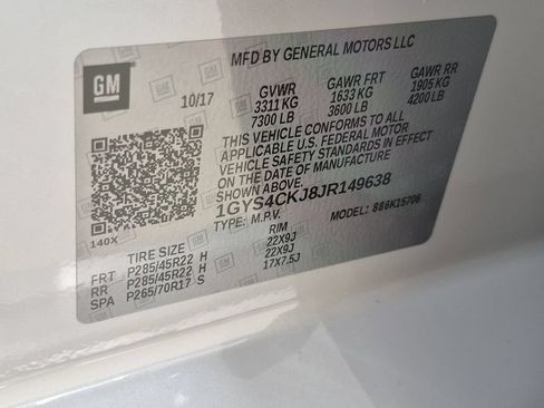 Used 2018 Cadillac Escalade Premium Luxury AWD/4WD image 27