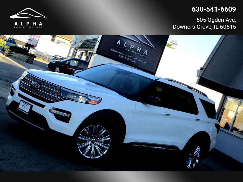 Used 2021 Ford Explorer Limited w/ Equipment Group 301A AWD/4WD image 1