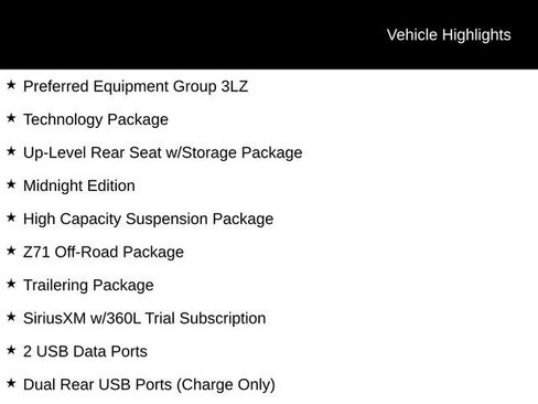 Used 2025 Chevrolet Silverado 1500 High Country w/ Midnight Edition image 4