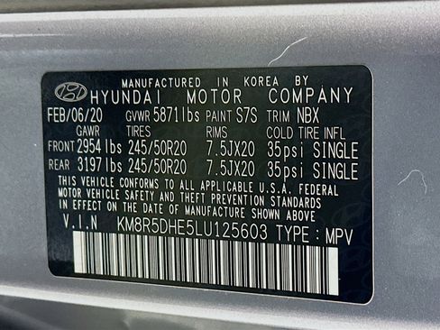 Used 2020 Hyundai Palisade Limited image 33