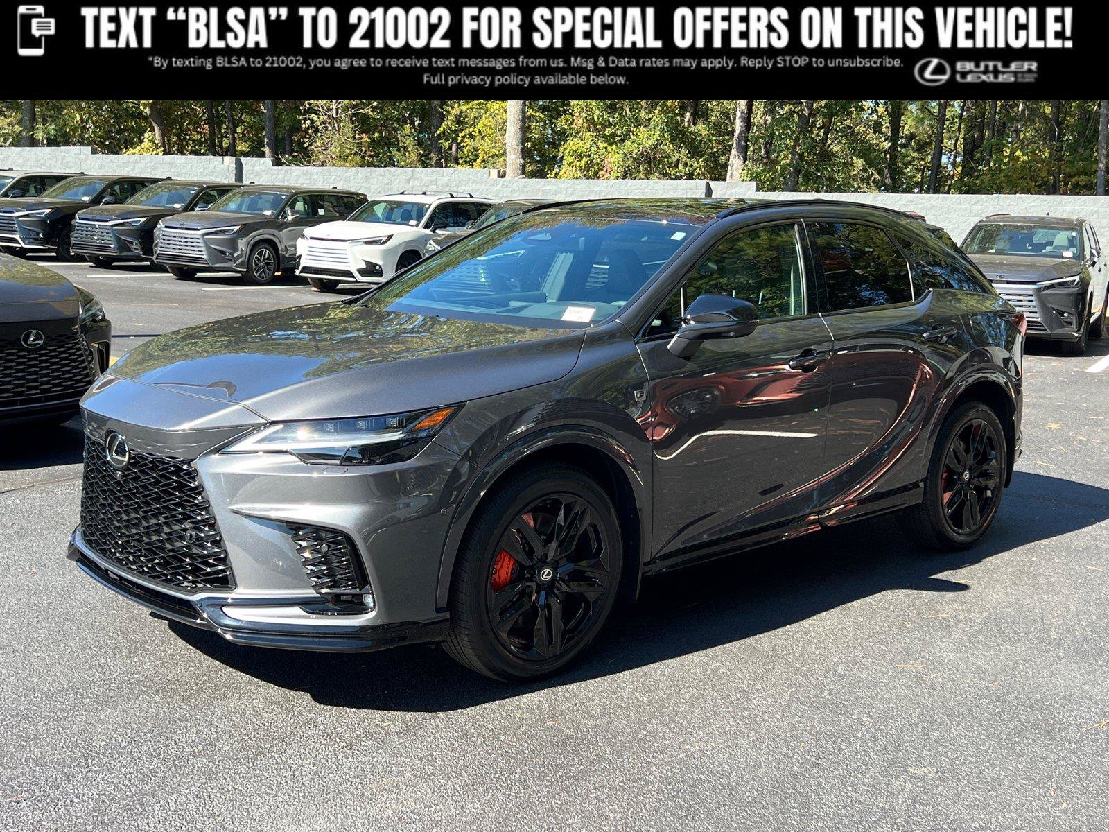 New 2026 Lexus RX 500h F Sport w/ Appearance Package AWD/4WD image 1