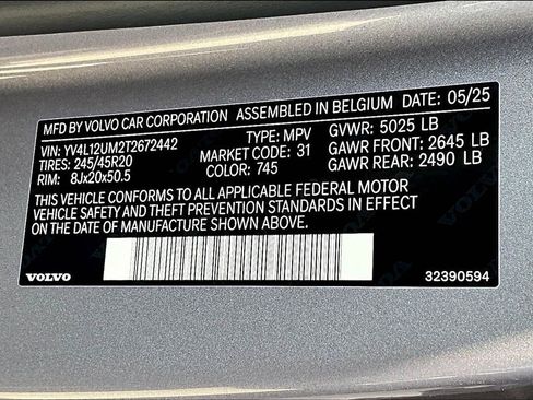 New 2026 Volvo XC40 B5 Ultra w/ Protection Package Premier image 22