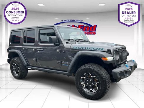 Used 2021 Jeep Wrangler Unlimited Rubicon 4xe w/ Dual Top Group AWD/4WD image 1