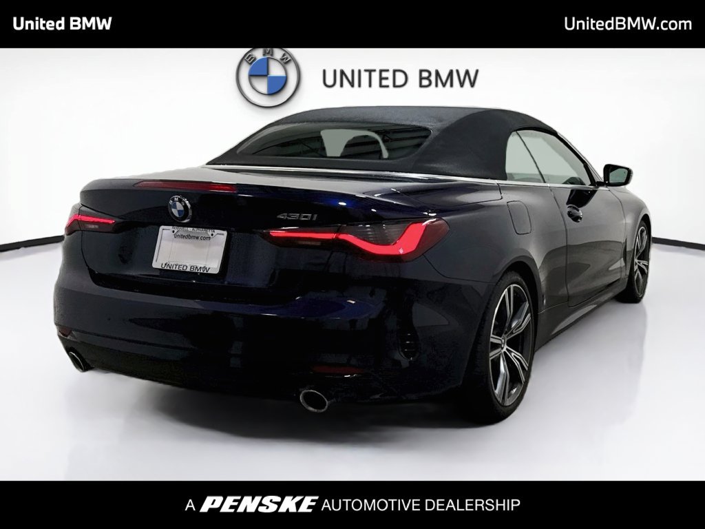 Certified 2024 BMW 430i Convertible w/ Premium Package RWD image 5