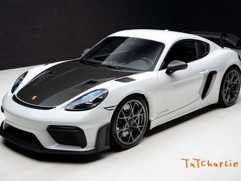 Used 2023 Porsche 718 Cayman GT4 RS w/ Weissach Package RWD image 1