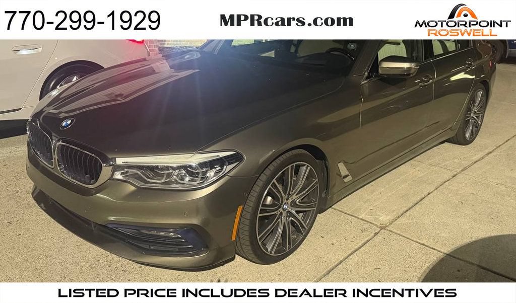 Used 2017 BMW 540i RWD image 1