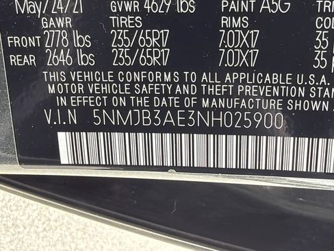 Used 2022 Hyundai Tucson SEL w/ Cargo Package FWD image 32