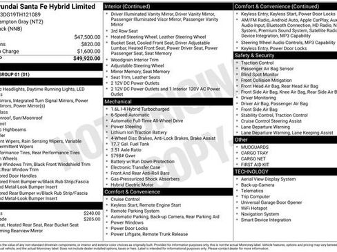 New 2026 Hyundai Santa Fe Limited AWD/4WD image 27