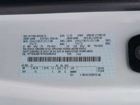 New 2026 Ford F250 XL image 16