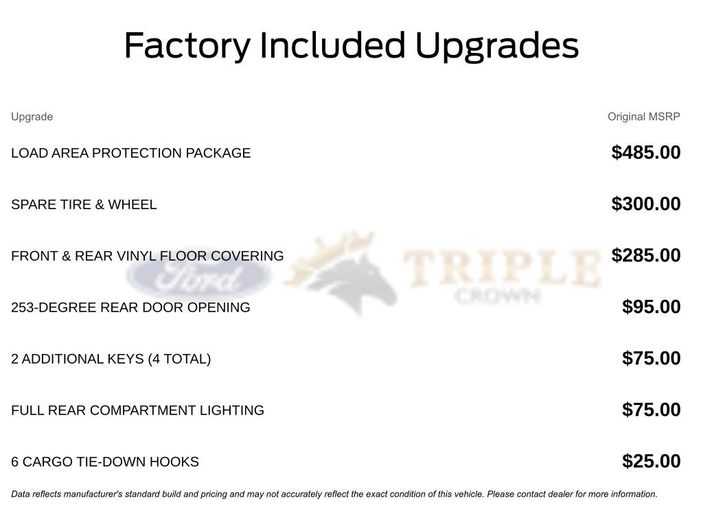 New 2026 Ford Transit 250 148 Medium Roof w/ Load Area Protection Package RWD image 11
