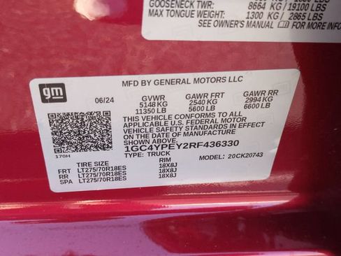 Used 2024 Chevrolet Silverado 2500 LTZ w/ LTZ Convenience Package AWD/4WD image 37