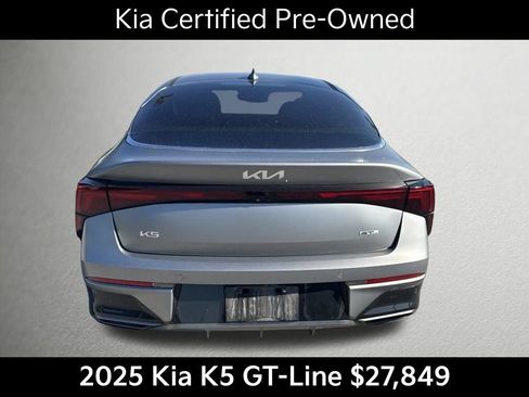 Certified 2025 Kia K5 GT-Line AWD/4WD image 5