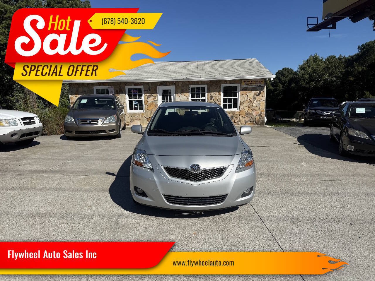 Used 2009 Toyota Yaris Sedan w/ PWR Pkg w/Steel Wheels FWD image 1
