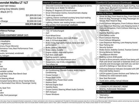 Used 2024 Chevrolet Malibu LT FWD image 22