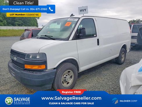 Used 2021 Chevrolet Express 2500 w/ Driver Convenience Package RWD image 1