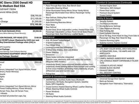 Used 2017 GMC Sierra 2500 Denali w/ Duramax Plus Package image 26