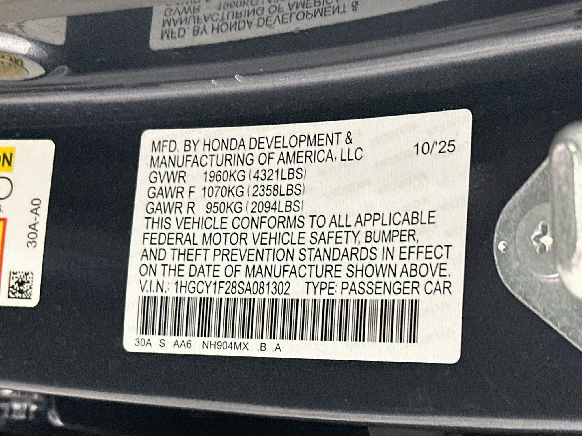 Used 2025 Honda Accord LX image 12