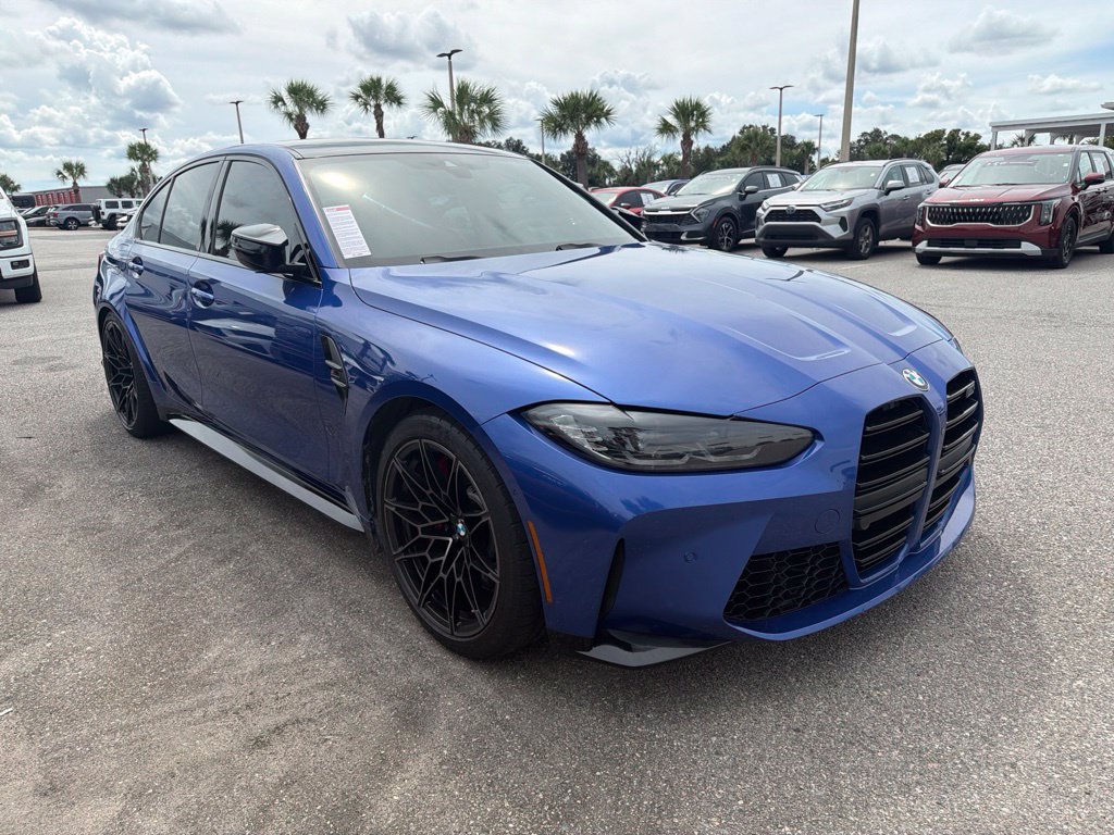 Used 2022 BMW M3 Competition w/ Executive Package RWD image 1