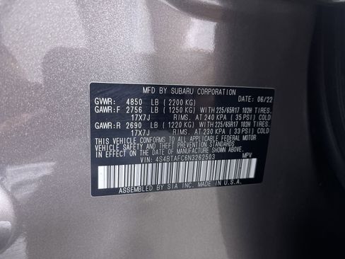 Used 2022 Subaru Outback Premium image 12